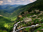 Pančavský vodopád je se svojí výškou 148 metrů největší vodopád v České republice.


