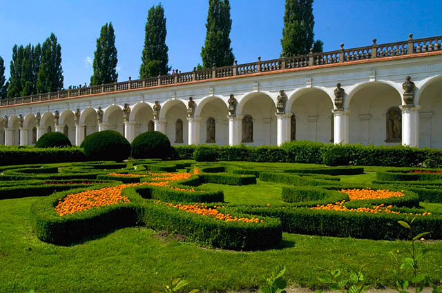 Květná zahrada, Kroměříž - kolonáda