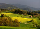 Krajina pod Lysou horou v Moravskoslezských Beskydech.