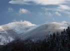 Pohled z Lysé hory na Ondřejník.