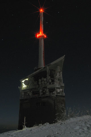 Radiotelekomunikační vysílač na Lysé hoře