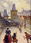 Útok Pražanů na Malou Stranu roku 1419.