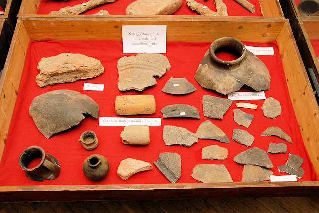 Muzeum Velké Bílovice - nálezy z doby římské