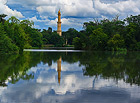 Minaret, zámecký park Lednice.
