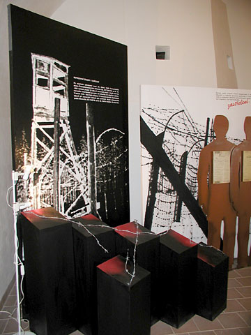 Expozice komunist. táborů nucených prací v Jáchymově