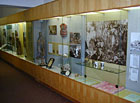 Pohled do expozice dokumentující počátky Karlových Varů.