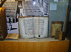 Ukázky knih z latinské školy v Jáchymově 16. století.