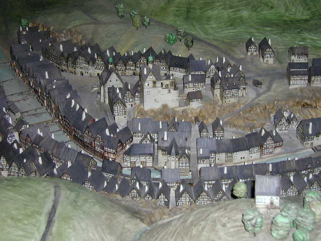Model města Karlovy Vary