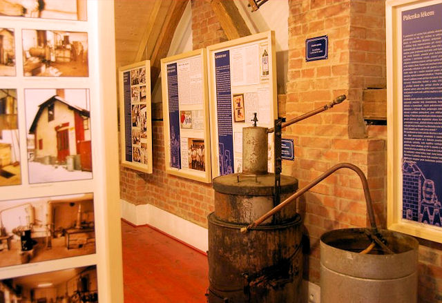 Muzeum lidových pálenic, Vlčnov - expozice