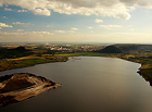 Fotografie z projektu Jana Hodače, Jezero Most.

