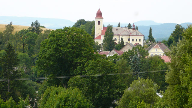 Kostel v Olešnici v Orlických horách