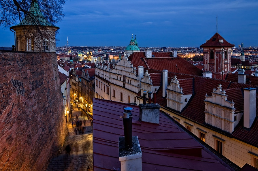 Nové Zámecké schody | Praha