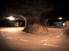 Pekelné doly představují největší pískovcové uměle vytvořené podzemí v ČR. Vzniklo v 18. stol. těžbou písku pro továrnu a brusírnu zrcadel. Dnes tu sídlí motorkářský klub.

