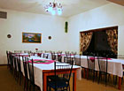 Restaurace penzionu Bezovka - interiér.