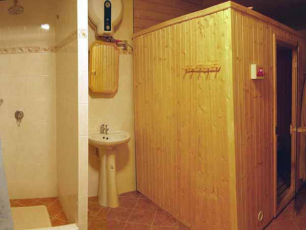 Finská sauna | penzion U Candrů, Vyšší Brod