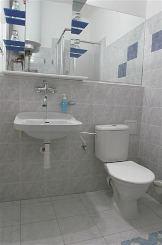 Koupelna v pokoji penzionu Ullet.cz