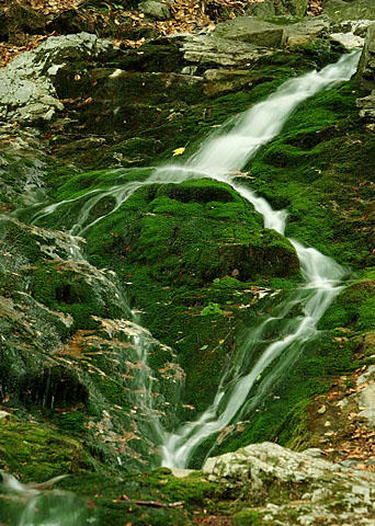Huťský vodopád, Krkonoše