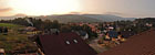 Panoramatický pohled z penzionu U Beranů.