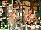Penzion U Hroznu - na baru v restauraci.