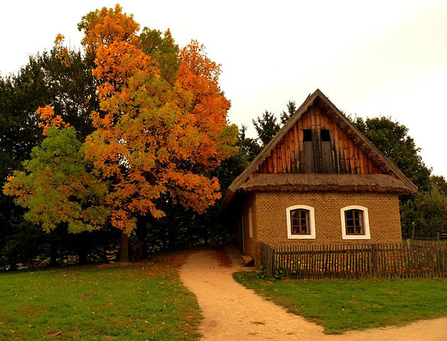 Podzim ve skanzenu Strážnice | Bílé Karpaty