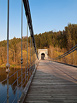 Poslední dochovaný řetězový most na našem území a zároveň ojedinělý most svého druhu v celé Evropě. Byl postaven v letech 1847–1848 u Podolska, v letech 1960–1975 rozebrán a přemístěn na dnešní místo na Lužnici.

