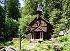 Stožecká kaple - dřevěná poutní kaple Panny Marie.