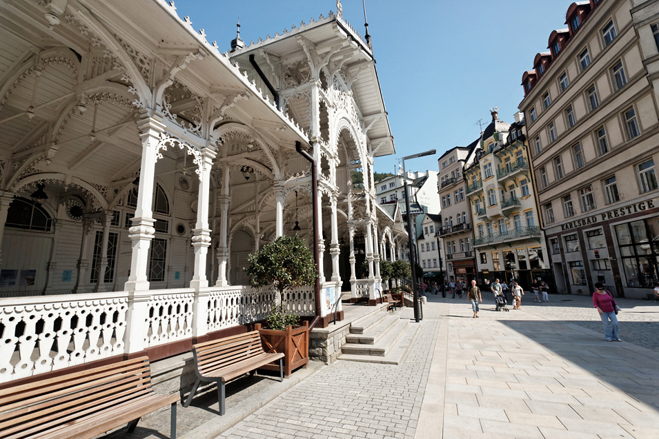 Tržní kolonáda Karlovy Vary