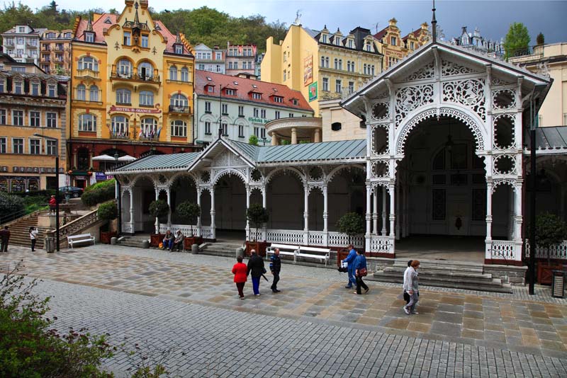 Tržní kolonáda Karlovy Vary