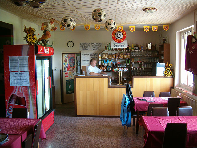Restaurace Sport v obci Velké Pavlovice