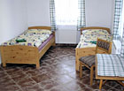 Ubytování Picura - dvoulůžkový pokoj v přízemí chalupy.