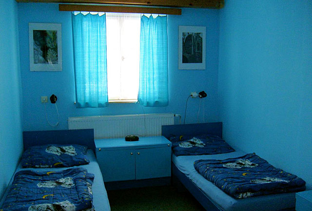 Ubytovna Mšeno – modrý pokoj | ubytování Kokořínsko