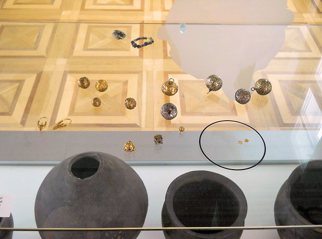 Expozice Velkomoravské Pohansko - šperky