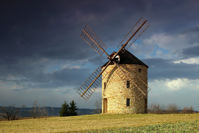 Větrný mlýn v Jalubí, Chřiby