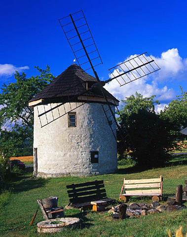 Větrný mlýn holandského typu Štípa, Zlín