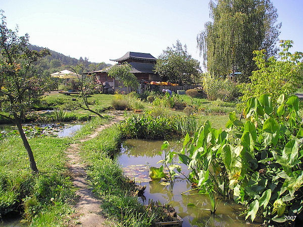 Vodní park Čabárna - naučná stezka mezi jezírky