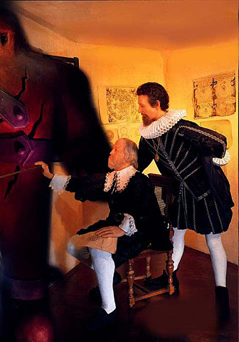 Tycho Brahe a Johannes Kepler