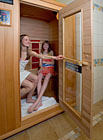 Wellness hotel Panorama - finská sauna.