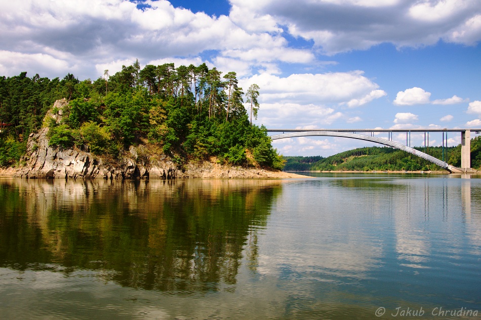 Žďákovský most | přehrada Orlík