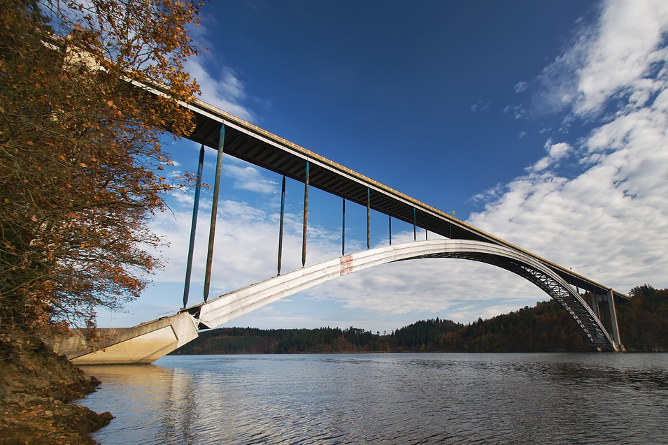 Žďákovský most | přehrada Orlík