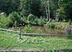 Malý rybníček u chatové osady Zdravotník.
